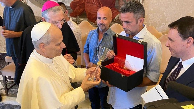Jubileu: três detentos de Veneza encontram o Papa 1