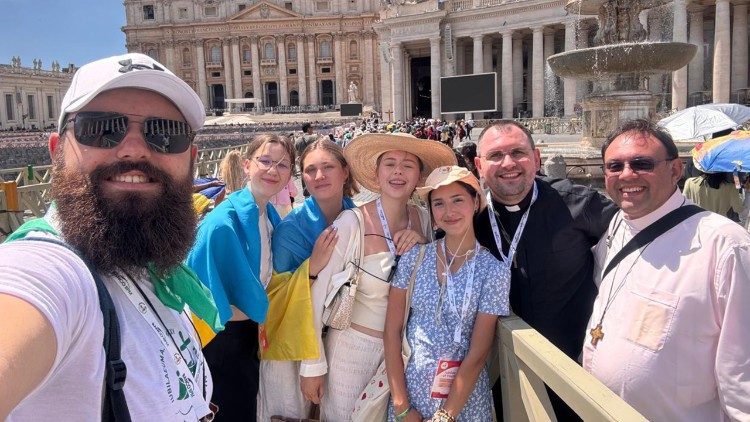 Da Ucrânia a Roma para viver o Jubileu e respirar "o sopro da vida" 1