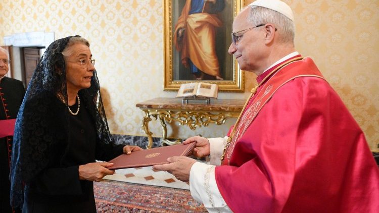 Leão XIV recebe nova embaixadora de Portugal junto à Santa Sé 1