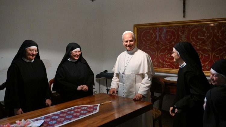 Leão XIV em Montefalco: um homem desarmado e desarmante, diz abadessa agostiniana 1