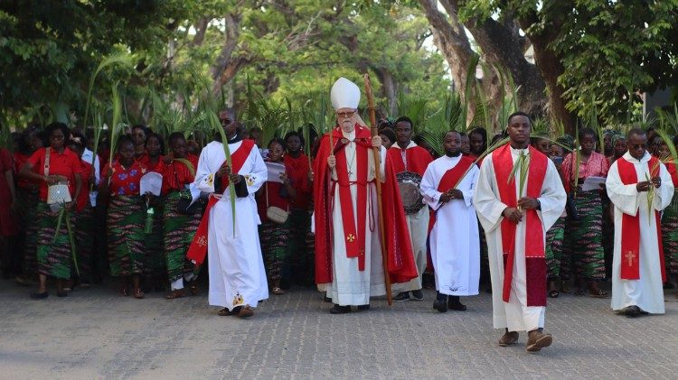 “Viver a Semana Santa com confiança e amor”: Arcebispo da Beira no Domingo de Ramos 1